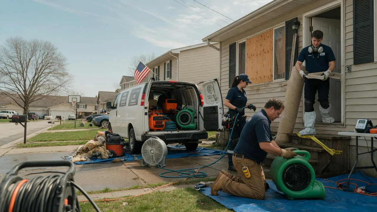 Water Damage Restoration in Marshall, IL near me